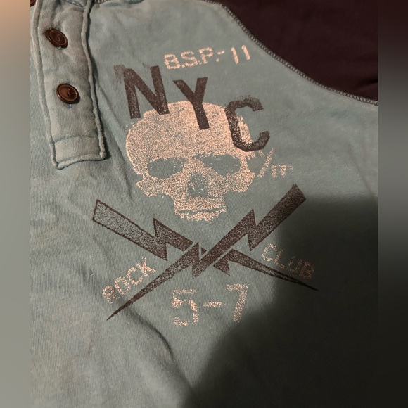 Kids XL blue Urban Pipeline long sleeve t-shirt - Picture 3 of 3